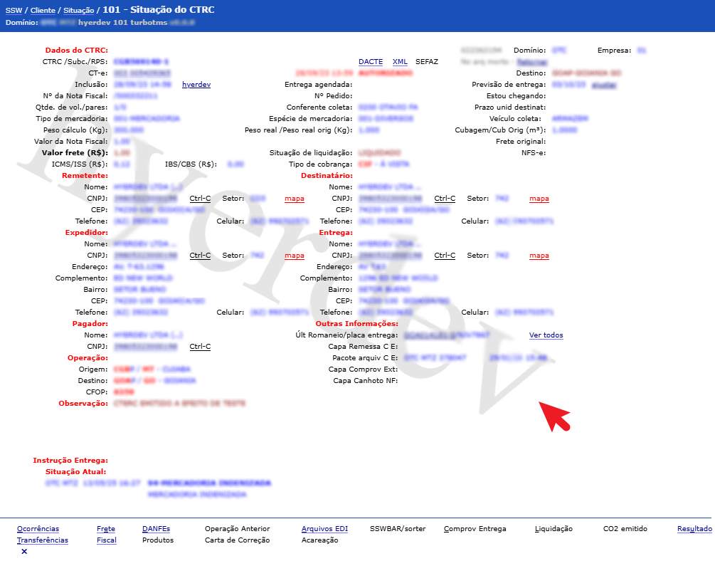 Exemplo de marca d'água
